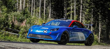 Alpine's A110 Rally Car from 2019 Le Mans Endurance Race Winner
