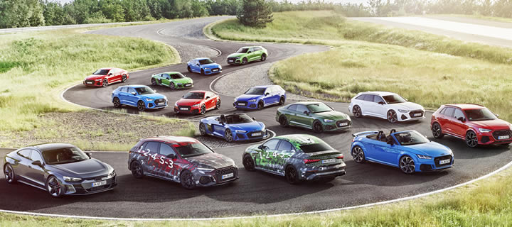 Record Year for Audi Performance Car Division