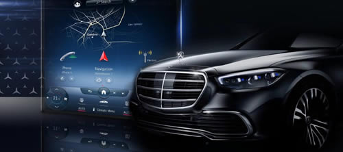 Mercedes-Benz Showcases Latest MBUX Onboard Infotainment System